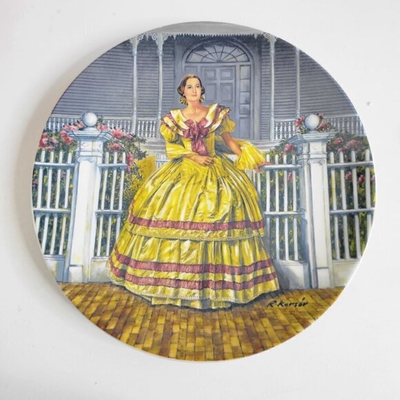 Gone with the Winds Melanie Collector's Plate - Picture 4 of 6